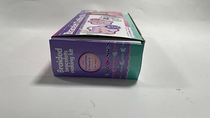 Friendship Bracelet Making Kit with Storage Box,DIY String Bracelet Arts and Craft for Girls Aged 8-12,Kids' Travel Activity Toy Set,Easter Birthday Gifts for Ages 6 7 8 9 10 11 12 Year Old Blue