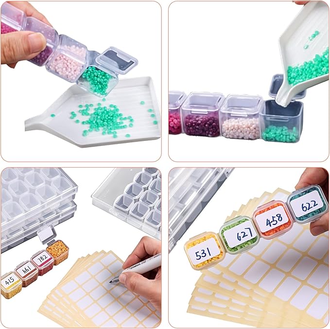 iVyne Corded A4 Light Pad for Diamond Painting & Art Projects – LED Light Board with Diamond Art Accessories – Ultra-Thin & Portable Diamond Dot Light Board, Perfect for Artists - Green