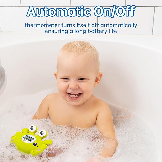 b&h Baby Bath Thermometer, Toddlers Safety Bathtub Water Thermometer, Baby Room and Bath Floating Toy, Fahrenheit and Celsius