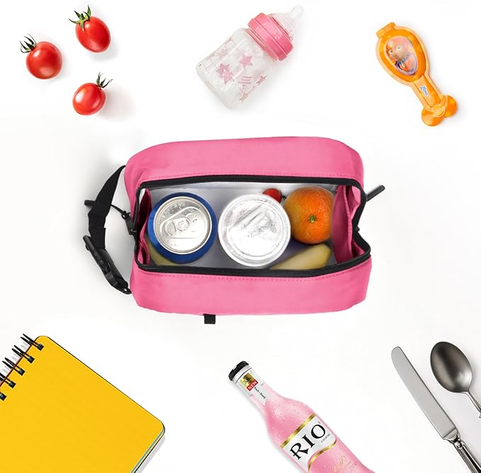 Cerbonny Small Cooler Bag Freezable Lunch Bag for Work School Travel, Leak-proof, Insulated, Suitable for 3+