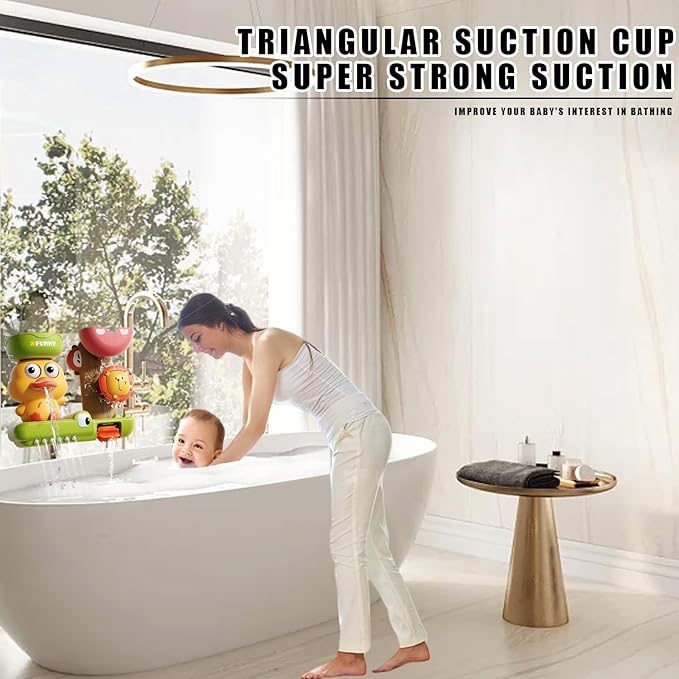 Bath Toys for Kids Ages 1-3,Duck Bath Toy for Babies 6-12 Months,Bath Toys Toddlers 2-4,Bath Tub Toys for 1 2 3 4 Year Old Boys Girls Gifts