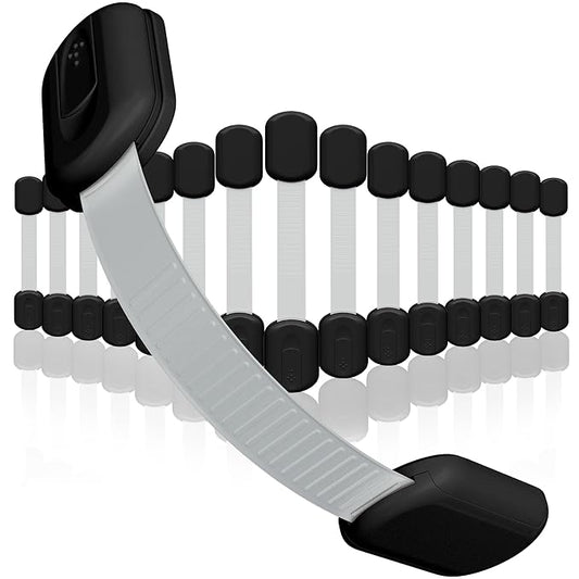 Baby Proofing Child Safety Locks (16 Pack) by Skyla Homes - The Safest, Quickest and Easiest 3M Adhesive Cabinet Latches, No Screws & Magnets, Multi-Purpose for Furniture, Kitchen, Ovens, Toilet Seats