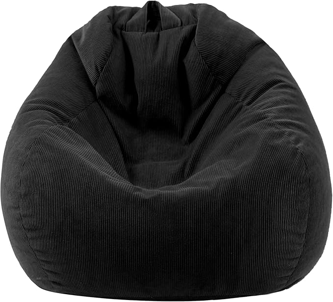 Bean Bag Chairs for Kids Chair Round Sofa Memory Foam Filling Reading Gaming Sofa for Living Room Bedroom