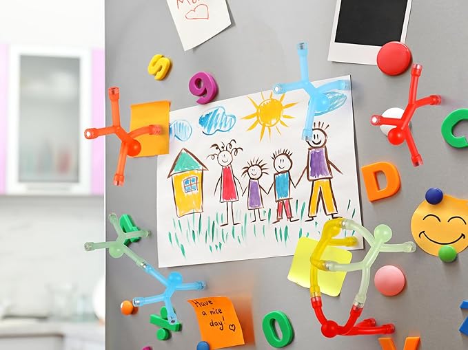 30 Pcs Magnetic-Toys-Men-People, Magnets for Kids Travel Toys, for Refrigerator Magnets, Office, Whiteboard Decoration