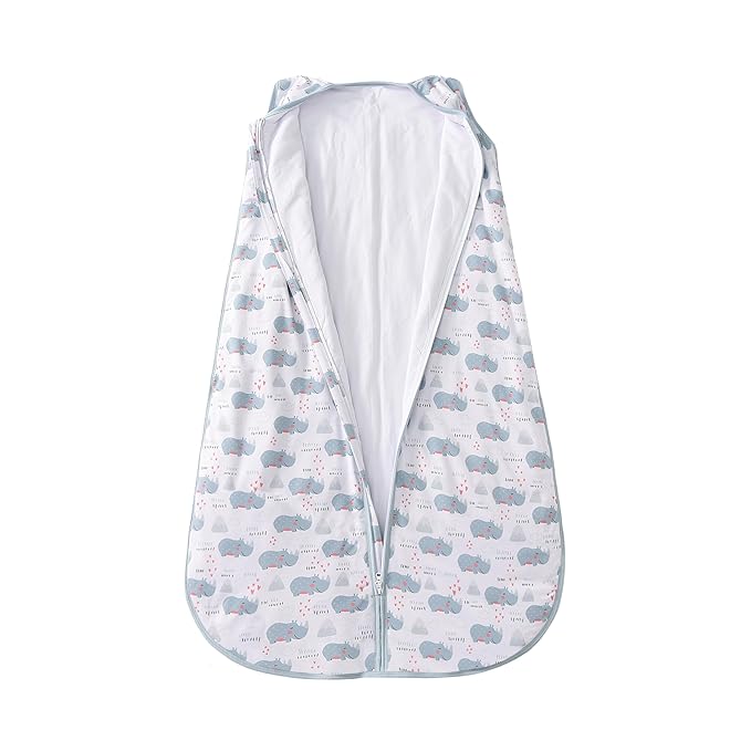 Baby Sleep Sack 2-4 T 95% Rayon from Bamboo 5% Spandex Boys & Girls Wearable Blanket 1.0 TOG Toddler Sleeping Sack 2- Way Zipper X-Large