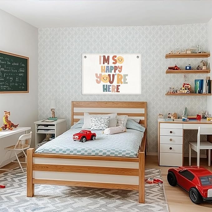 Boho Classroom Banner Wall Decor, Teacher Gits, Welcome Sign Wall Hanging Banner Flag, Classroom Decoration Nursery Toddler Kids Room Playroom Decor Wall Art Christmas Birthday Gifts