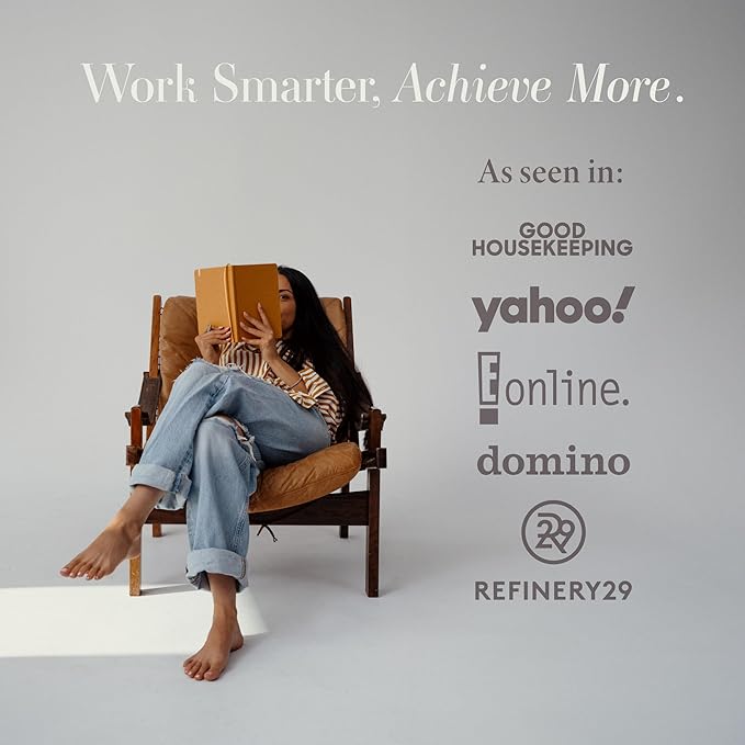 Anecdote 2026 Planner: A Monthly, Weekly & Daily Planner 2026 for Planning Your Success - A5 Size Hardcover Start Anytime and Achieve your Goals - Mustard