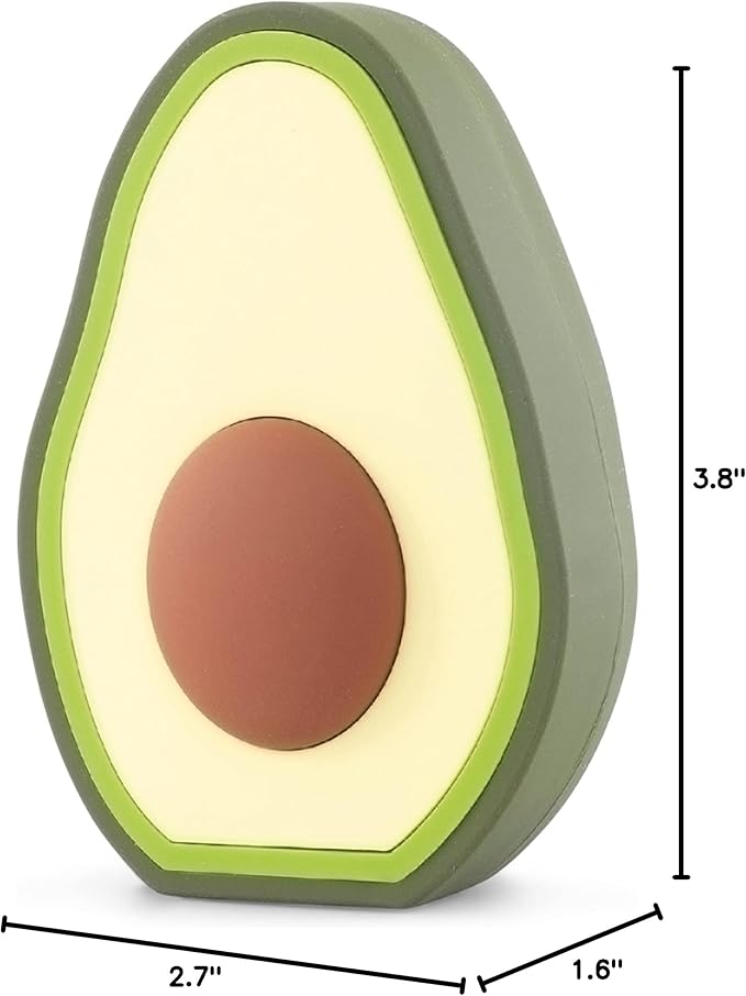 Avocado Bluetooth Wireless Speaker, Animal Design for Kids of All Ages, Average 3 Hours of Playtime, 3W Output, Compatible with iPhone and Android Devices