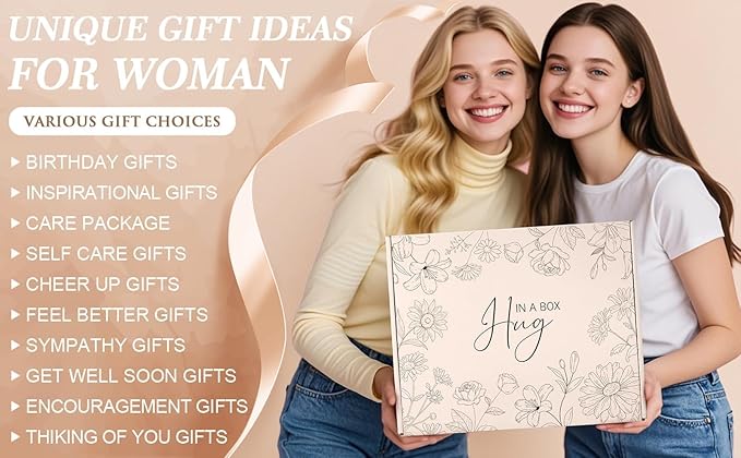 Get Well Soon Gifts Baskets for Women Self Care Gifts, Spa Care Package After Surgery Inspirational Thinking of You Sympathy Gift, Feel Better Encouragement Gift for Women Sick Friends Mom w/ Blanket