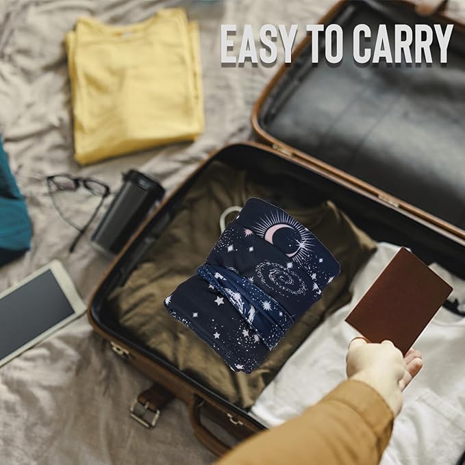 2pcs Cloth Diaper Wet Dry Bags, Waterproof Reusable Wet Bag with 2 Zipper Pockets & Handle, Washable Laundry Bags for Baby Adult Clothes Travel Beach Pool Daycare Yoga Gym Exercise Swimsuits,