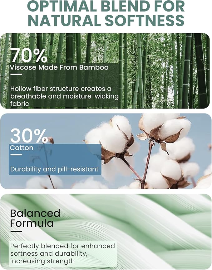 Baby Bamboo Sleep Sack, 70% Rayon Made from Bamboo 30% Cotton 1.0 TOG Infant Wearable Blanket