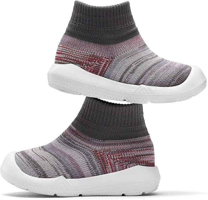 Engtoy Baby Shoes & Socks - Non-Slip Breathable Slippers with Soft Rubber Sole - Baby Boys & Girls Slip On Sneakers