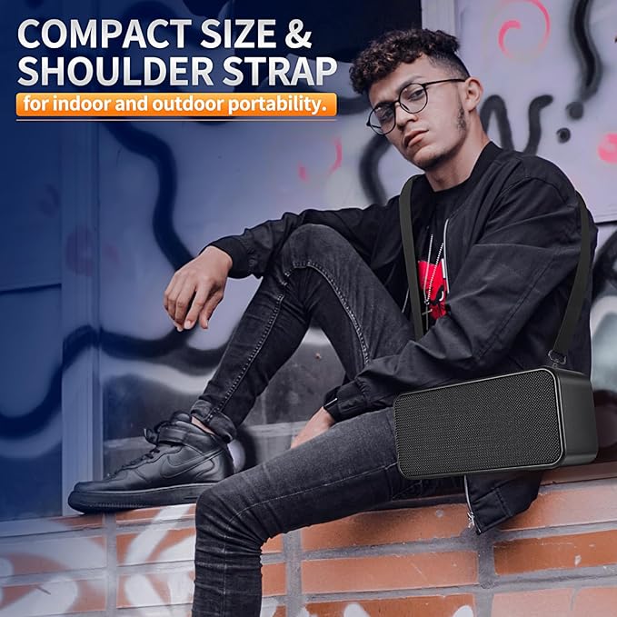 Karaoke Microphone Machines Kids Adults, Karaoke Machine Bluetooth Sound Effects, Bluetooth Wireless Speakers Kareokee Machine Light TF Card/USB Portable Home Party Outdoor/Indoor, Black