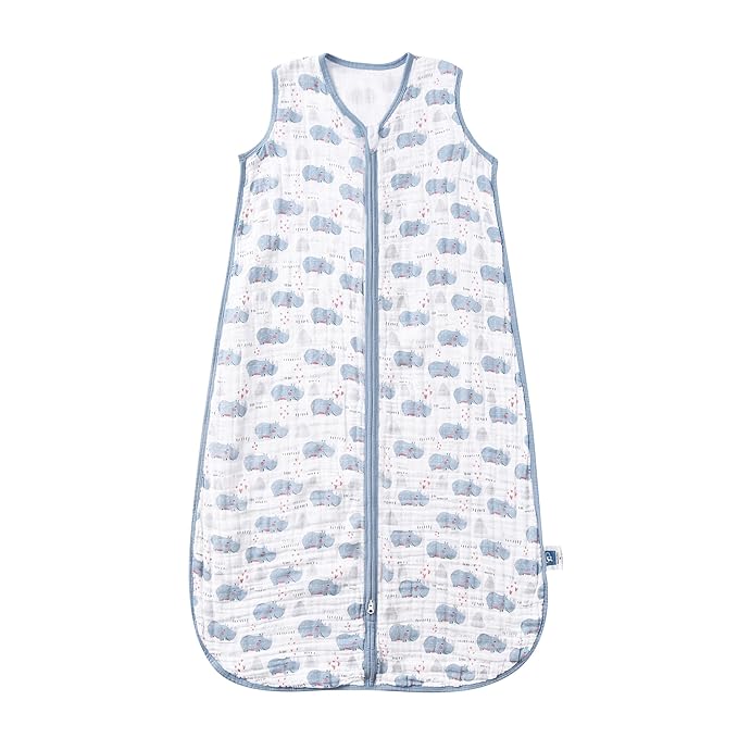 Baby Sleep Sack 2-4 T Boys & Girls Wearable Blanket 100% Organic Cotton 0.5 TOG Toddler Sleeping Sack 2- Way Zipper X-Large