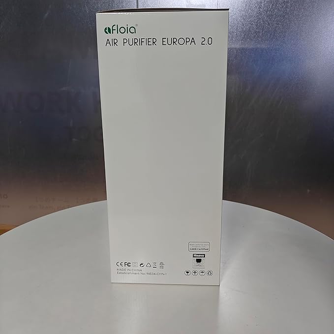 Afloia Air Purifier for Home Large Room Bedroom Up to 2000Ft² with PM2.5 Air Quality Monitor Smart Auto Mode, Washable Pre Filter Cleaner for Pet, Black