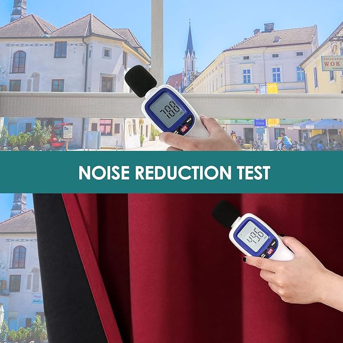 ChrisDowa 100% Blackout Curtains 63 inch Long for Bedroom with Black Liner, 2 Thick Layers Total Blackout Thermal Insulated Grommet Window Curtains 2 Panels Set (Burgundy, 38 x 63 Inch)