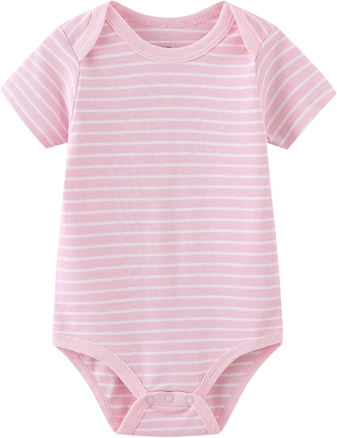 Baby Bodysuit and Pant Set 10-pcs Cotton Soft Newborn Boy Girl Clothes Outfits