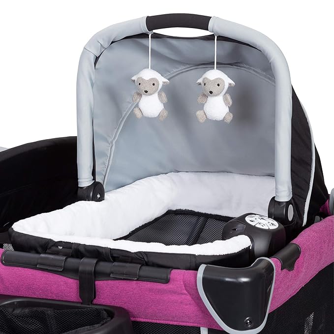 Baby Trend Retreat Nursery Center® Playard, Mulberry