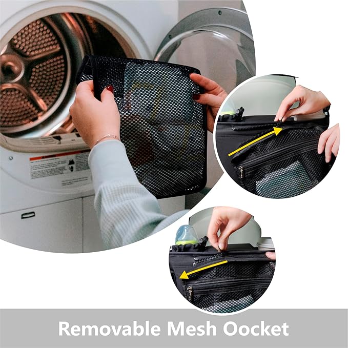 TOPDesign Universal Baby Stroller Organizer, Stroller Caddy with Detachable Mesh Bag & Heightened Insulated Cup Holders & Non-Slip Secure Hooks Accessories, Fits Most Strollers (Zoo 2)