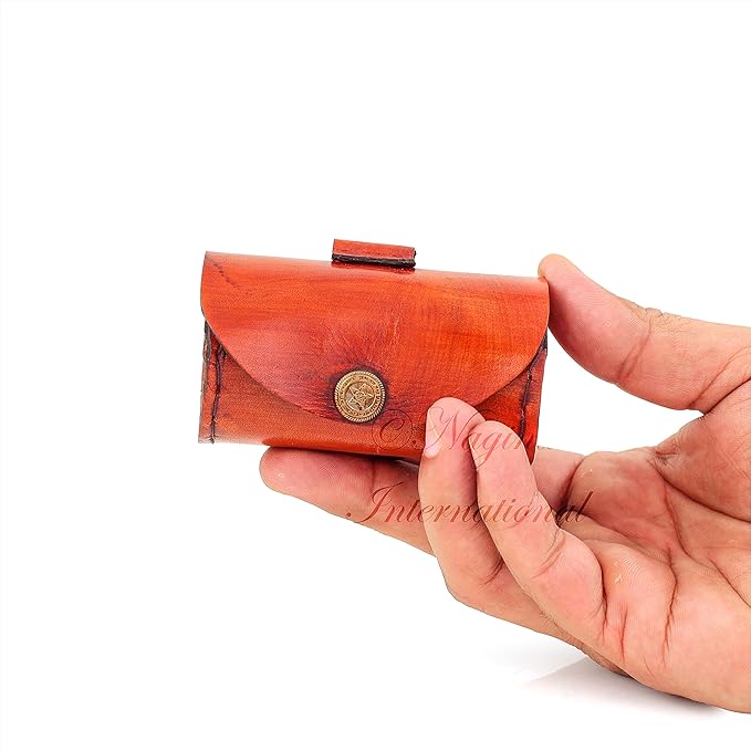 6" Solid Brass Quality Handcrafted Spyglass Telescope Set with Brown Carry Bag to Complete Your Collection [ B0957Y5NWK]