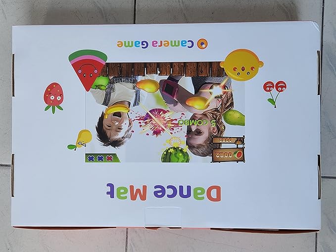 Eletrionic Dance Mat for TV with HD Camera, Non-Slip Dance Pad for Girls Boys, Dance Game Mat Xmas B-Day Gifts for Kids Adults (Purple)