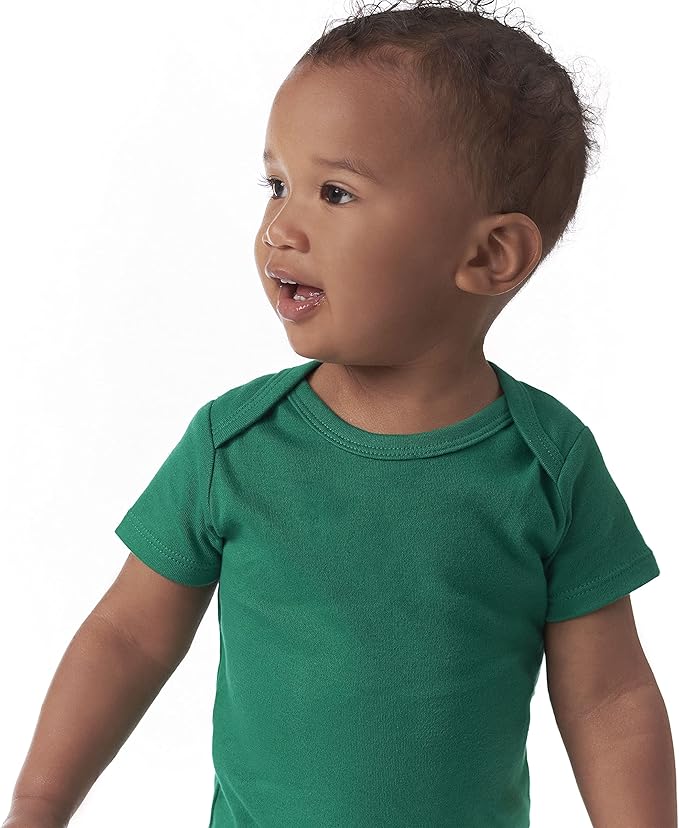 Gerber baby-boys 5 Pack Onesies Multi-packs Bundle Interlock 180 Gsm