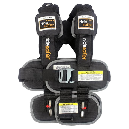 Extra Large Black, Lightweight, Compact, Portable Car Seat - Perfect for Travel and Everyday Child Safety