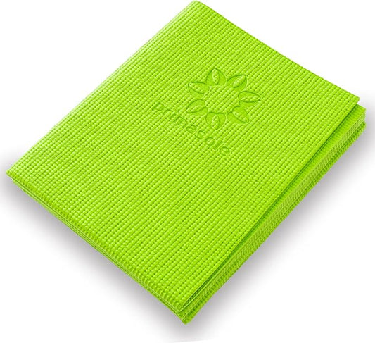 Folding Yoga Travel Pilates Mat Foldable Easy to Carry to Class Beach Park Tear resistant Travel Picnics 4mm Thick 9 Colors