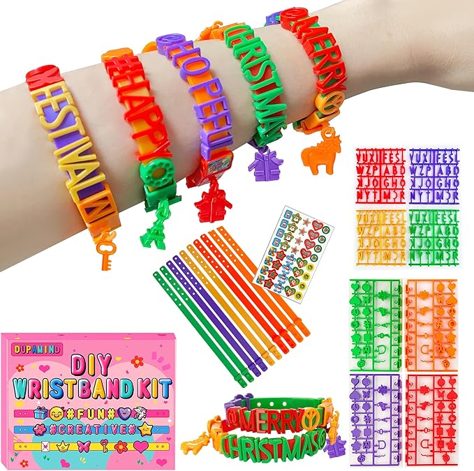 Art & Craft Kits for Kids, DIY Friendship Bracelet Making Kit for Girls, Jewelry Making, Halloween Gifts for Ages 5-12, Toys for Ages 5, 6, 7, 8, 9, 10, 11, 12 Years Old, Party Craft Activity
