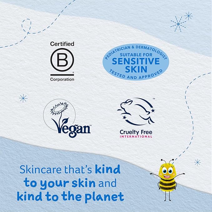 Childs Farm, Kids Shampoo for Dry, Sensitive, Eczema-prone Skin & Scalp, Strawberry & Organic Mint, Detangles & Nourishes, Vegan, Cruelty-Free, 16.9 fl oz