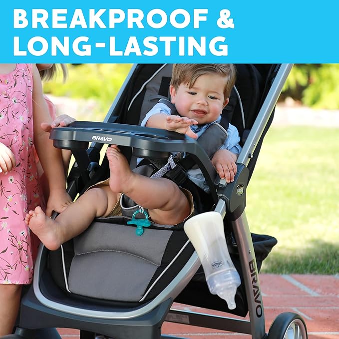 Chicco Duo Newborn Hybrid Baby Bottle Starter Gift Set with Invinci-Glass Inside and Plastic Outside | Dishwasher, Bottle Warmer, and Electric Sterilizer Safe | Intui-Latch Nipple | Clear/Grey