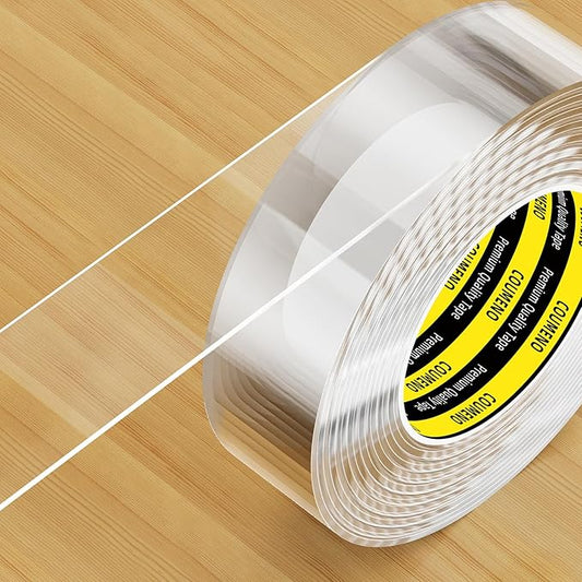 Clear Edge Protector,Safe Corner Protector, Anti-Sharp Edge Protector, for Furniture, Drawers, Tables, Cabinets 0.8inX16.4FT