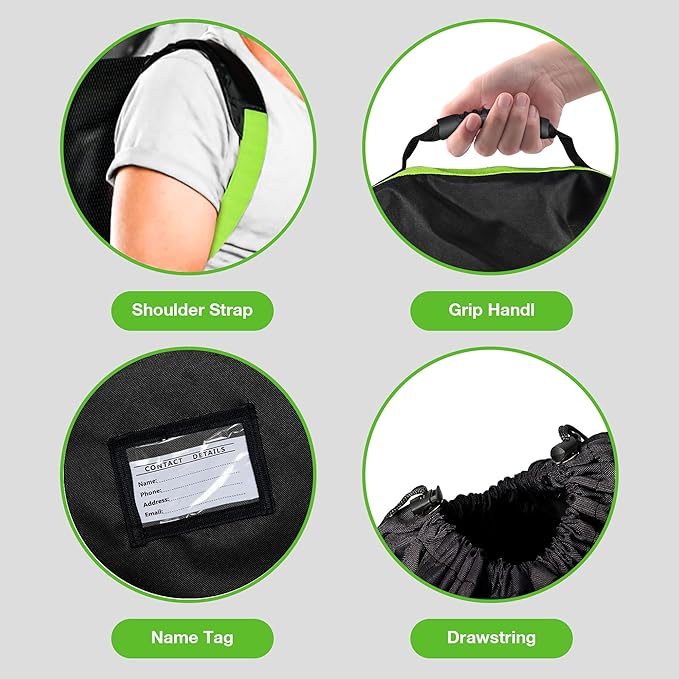 BOOMCLAP Durable stroller travel bag for airplane,stroller bag carseat cover for Double/Single/Jogging Strollers,Waterproof stroller gate check bag