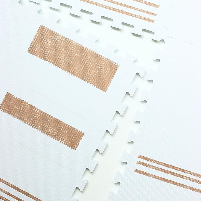 Baby Play Mats for Floor - Sol (6x6ft) - Premium EVA Foam Play Mat for Babies & Toddlers - Perfect for Tummy Time, Crawling, Playroom - Stylish & Comfortable Kids Play Mat