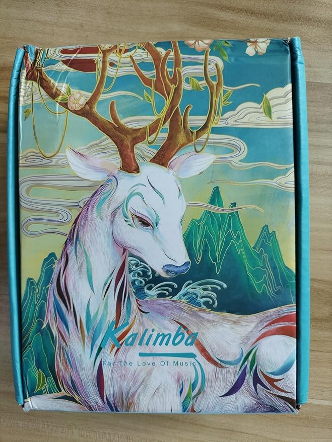 Kalimba Thumb Piano 17 Keys Portable Finger Piano Marimba Music Gifts for Adults Kids