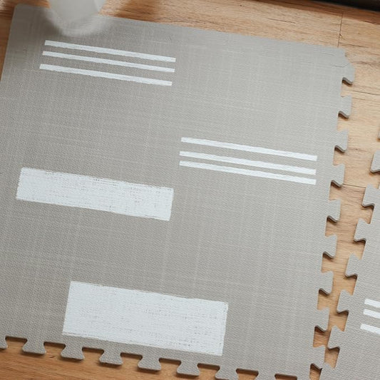 Baby Play Mats for Floor - Nira (6x6ft) - Premium EVA Foam Play Mat for Babies & Toddlers - Perfect for Tummy Time, Crawling, Playroom - Stylish & Comfortable Kids Play Mat