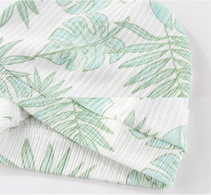 Newborn Baby Boy Girl Caps Mittens Socks Set Cotton Baby Essentials Accessories (Hats+Gloves+Socks)