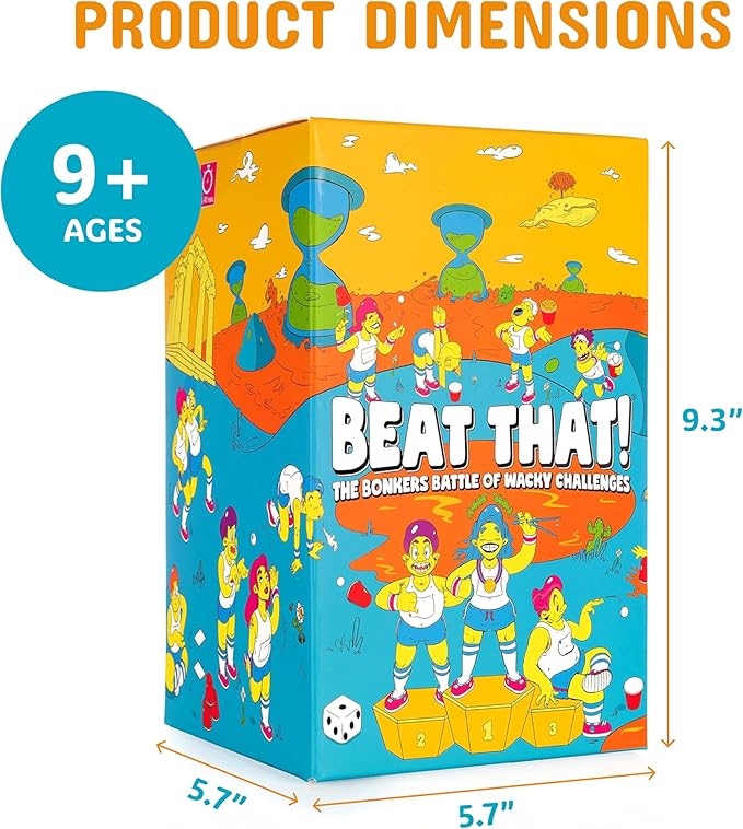 Gutter Games Beat That! Game and Household Objects Expansion Combo Pack [Family Party Game for Kids & Adults]