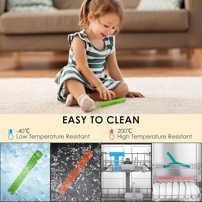 ERKOON 5 Pack Sensory Chew Toys for Autistic Children, Silicone Chewy Tubes Teething Tubes for Autism, ADHD, SPD, Chewies with Special Needs, Oral Motor Chewy Tool for Sensory Kids