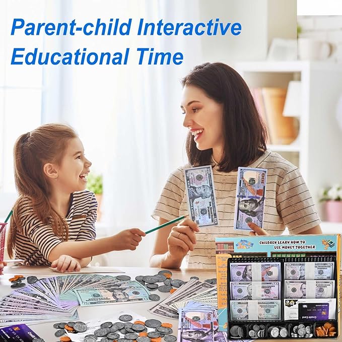 GOLDGE 333-Piece Math Set for Kids 3-8: Number Learning Toys Develop Early Math Skills, Preschool Games for Boys & Girls, Multicolored Educational Toy Kit (Second Edition-333PCS)