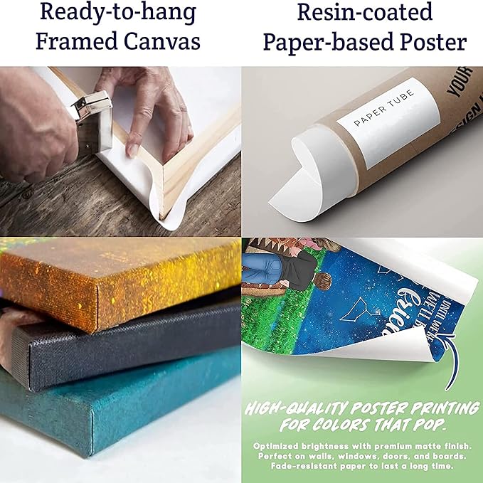 Generic Personalized First Birthday Milestone Poster, Modern 1St Birthday Milestone Sign, One Year Photo Baby Milestone Board, Design 012