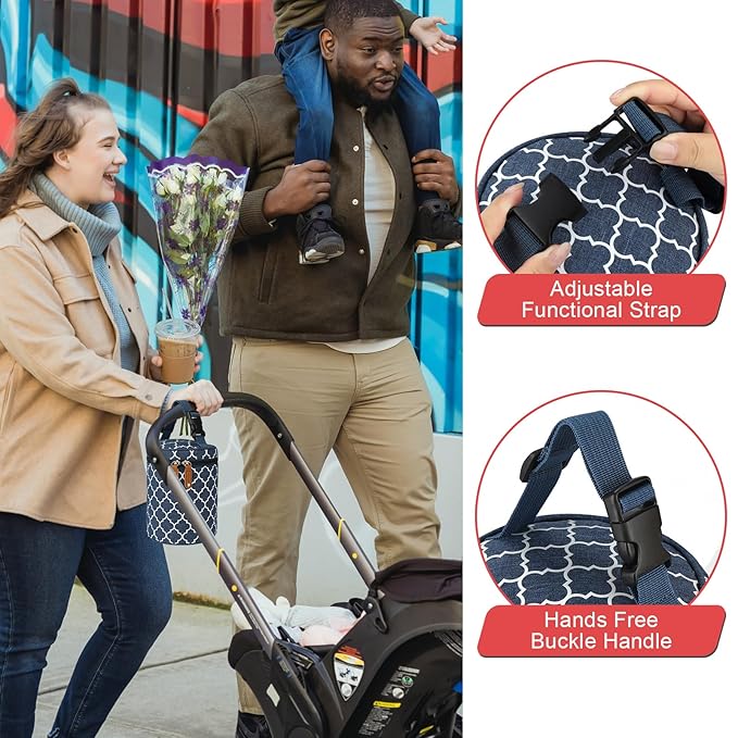 Accmor Breastmilk Cooler Bag, Insulated Baby Bottle Cooler Tote Bags for Nursing Mom Daycare