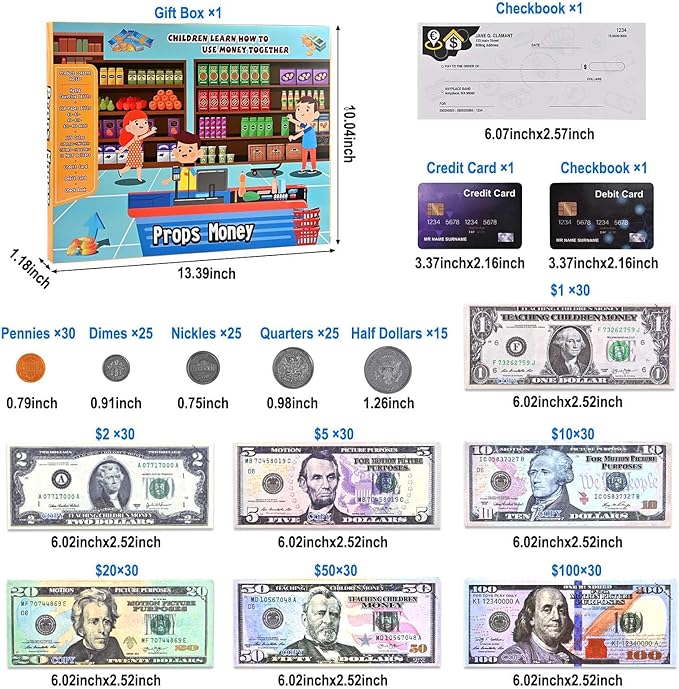 GOLDGE 333-Piece Math Set for Kids 3-8: Number Learning Toys Develop Early Math Skills, Preschool Games for Boys & Girls, Multicolored Educational Toy Kit (Second Edition-333PCS)