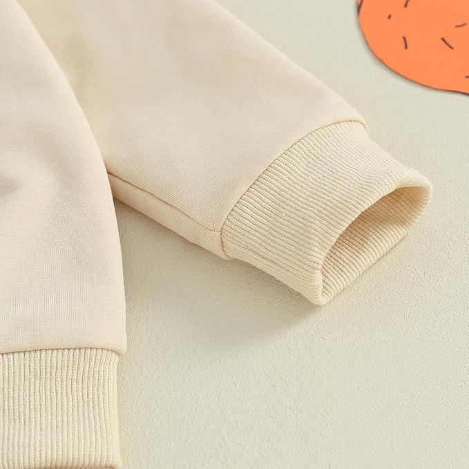 0-4T Toddler Boy Girl Halloween Outfit Fall Clothes Ghost Long Sleeve Sweatshirt Top Pants Baby Halloween Clothes