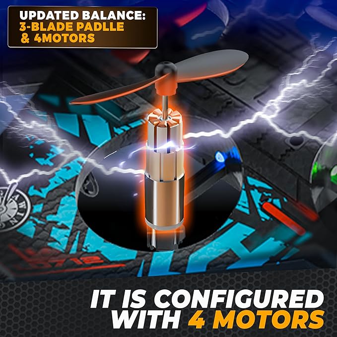 BEZGAR Drones for Kids | 2.4GHZ RC Plane, Remote Control Airplane, RC Helicopter, 360° Flip Fighter Jet Toy with Colorful LED Navigation Light Gray