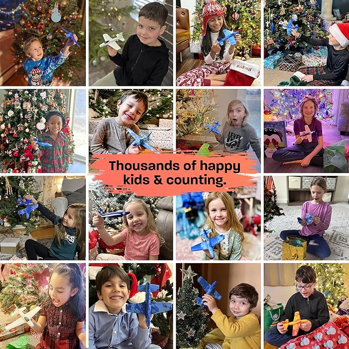 Airplane Toy Foam Glider: Airplane Toys For 3 Year Old & Airplanes For Kids 2-4 Toy Airplane For Boys&GirlsFoam Model Plane & Planes Air Plane Toy, Toddlers